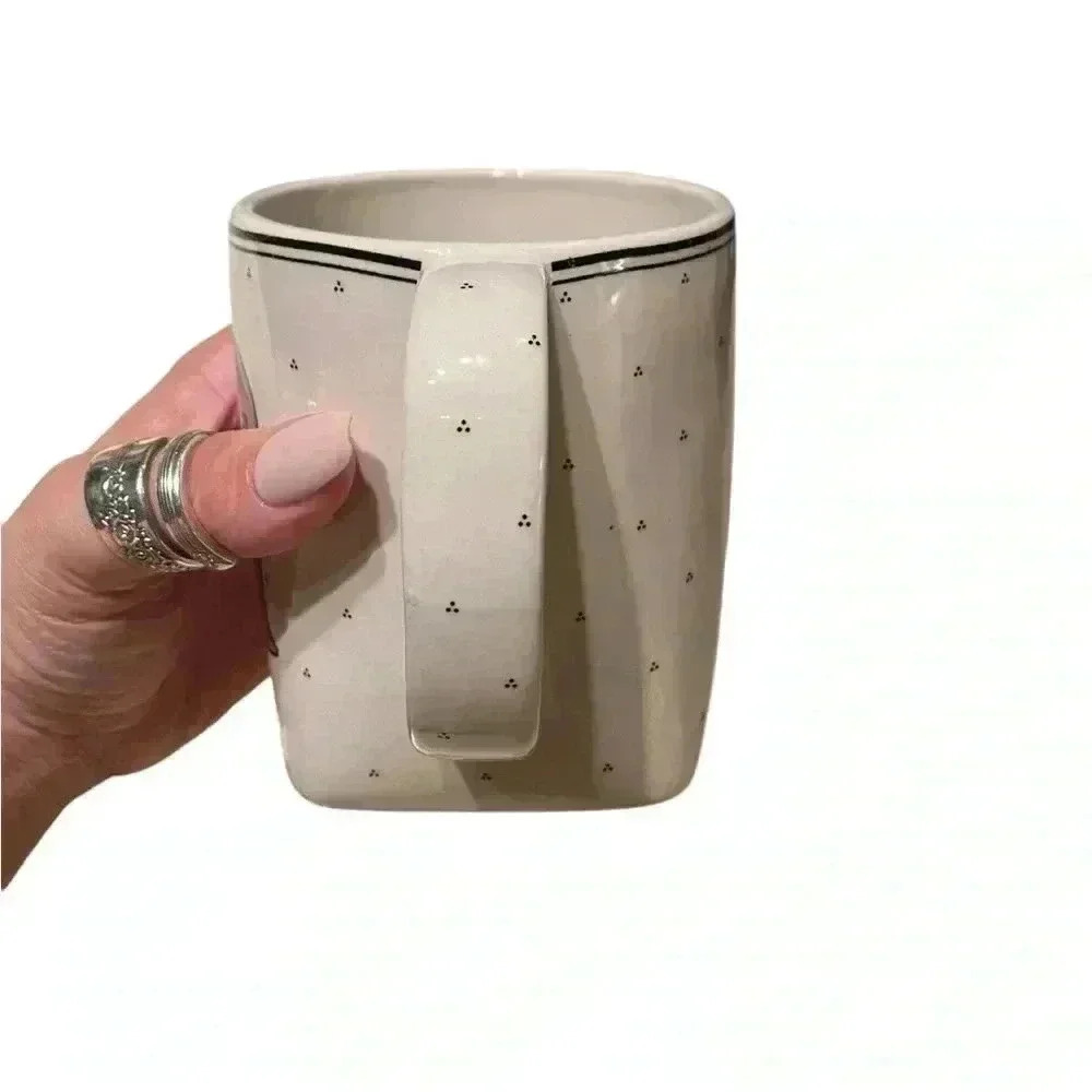 Anthropologie “R” monogram mug| Drop Cap Mug - Picture 6 of 8